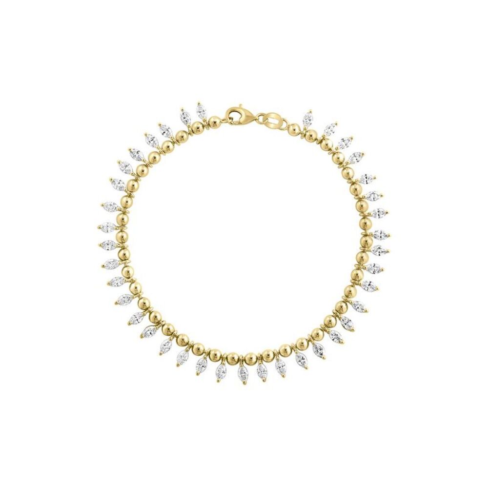 Effy Fine Jewelry 14K 2.70 Ct. Tw. Lab-Grown Diamond Chain Bracelet